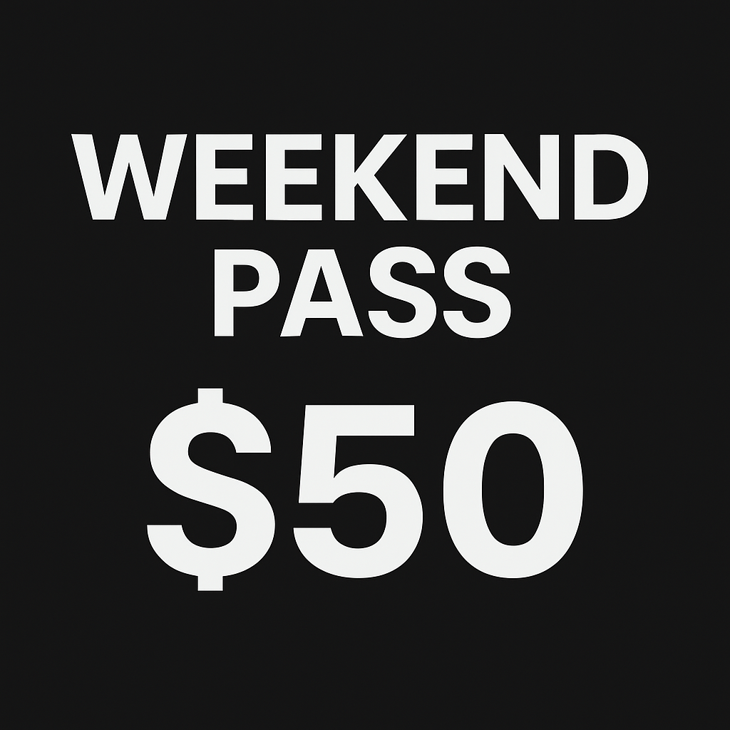 Grand Opening - Weekend Pass